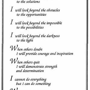 Dream-Builder's Affirmation