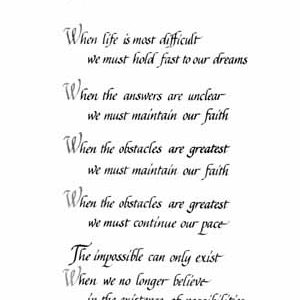 Life is Often Difficult