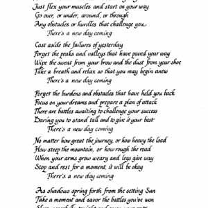 There's A New Day Coming